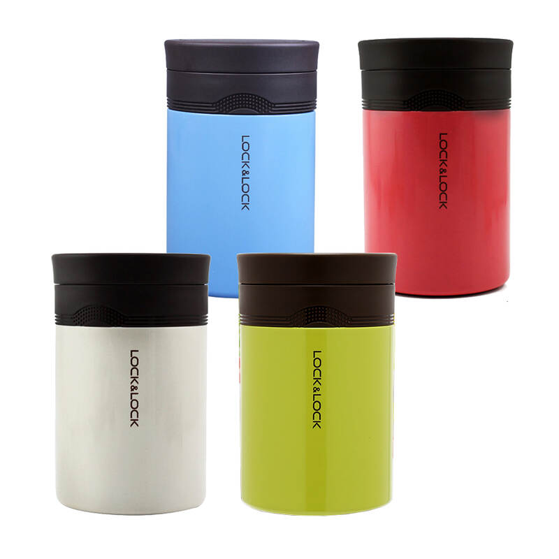 Hộp Giữ Nhiệt Đựng Thức Ăn Locknlock New Wave Food Jar 500ml - 4 M&agrave;u - LHC8024 image number null